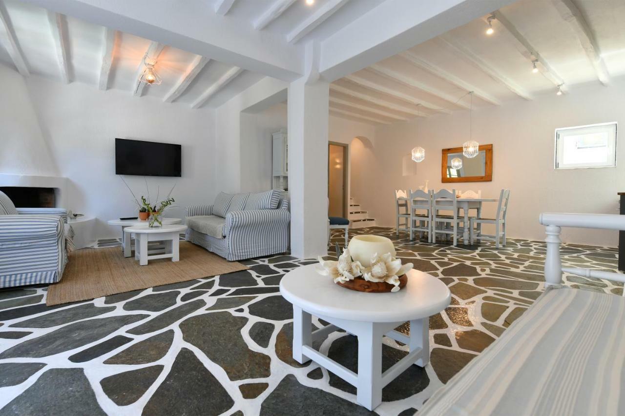 Santa Flora 3 Bedroom House A ParikiaaS Edge Парос Экстерьер фото